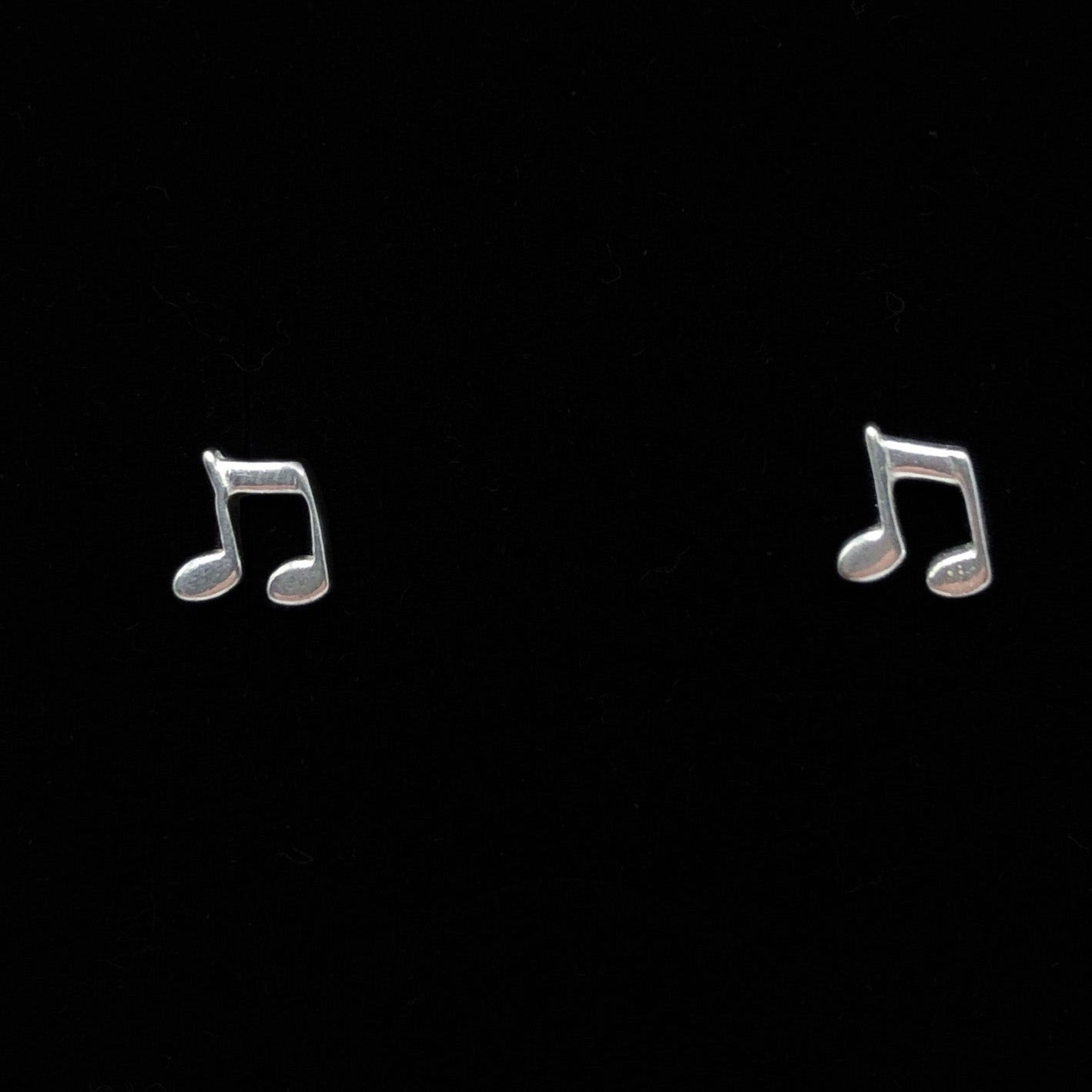 Music Note Stud Earrings