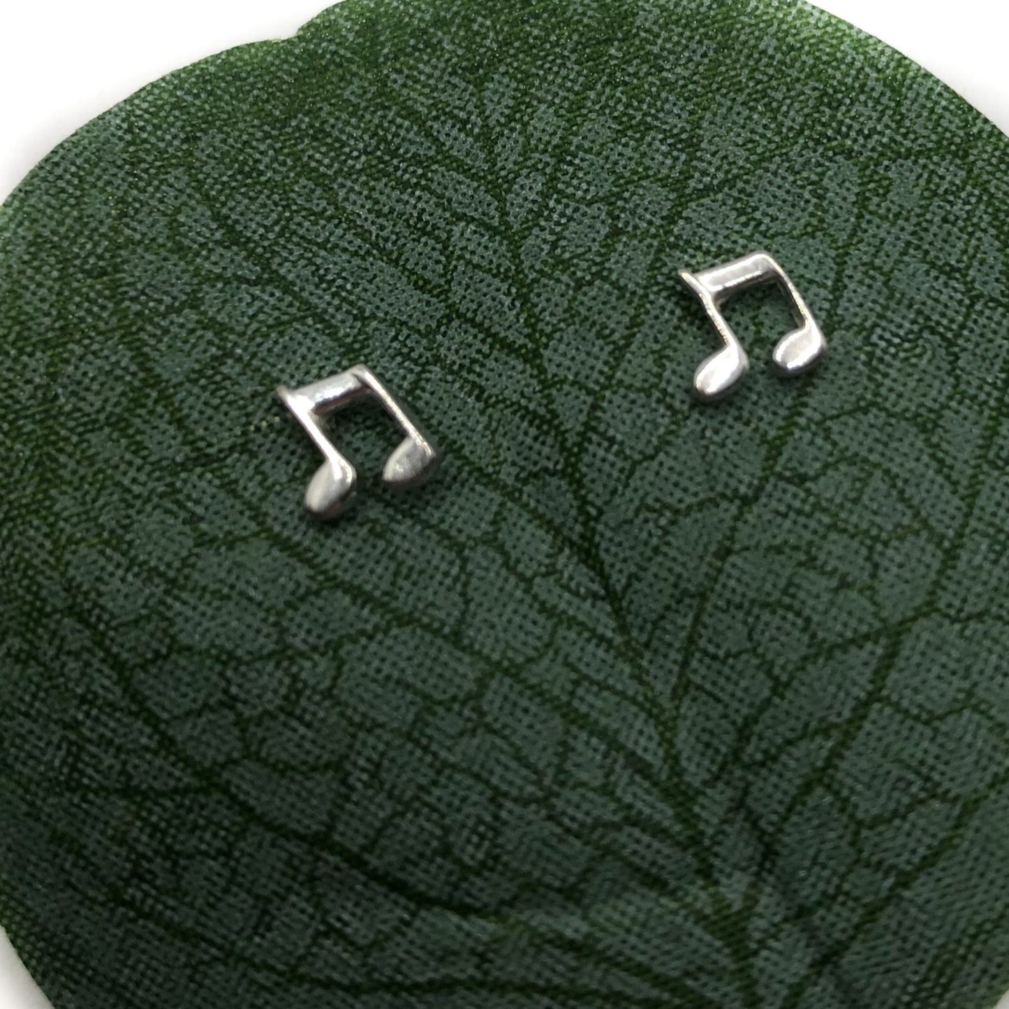 Music Note Stud Earrings