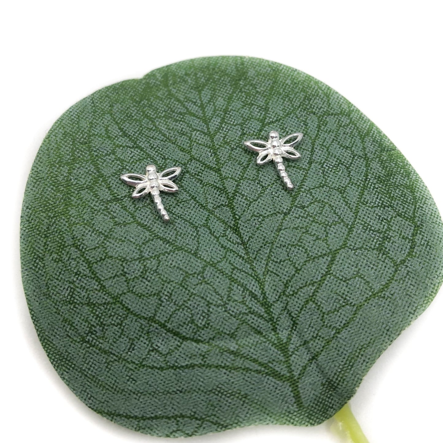 Dragonfly Sterling Silver Stud Earrings