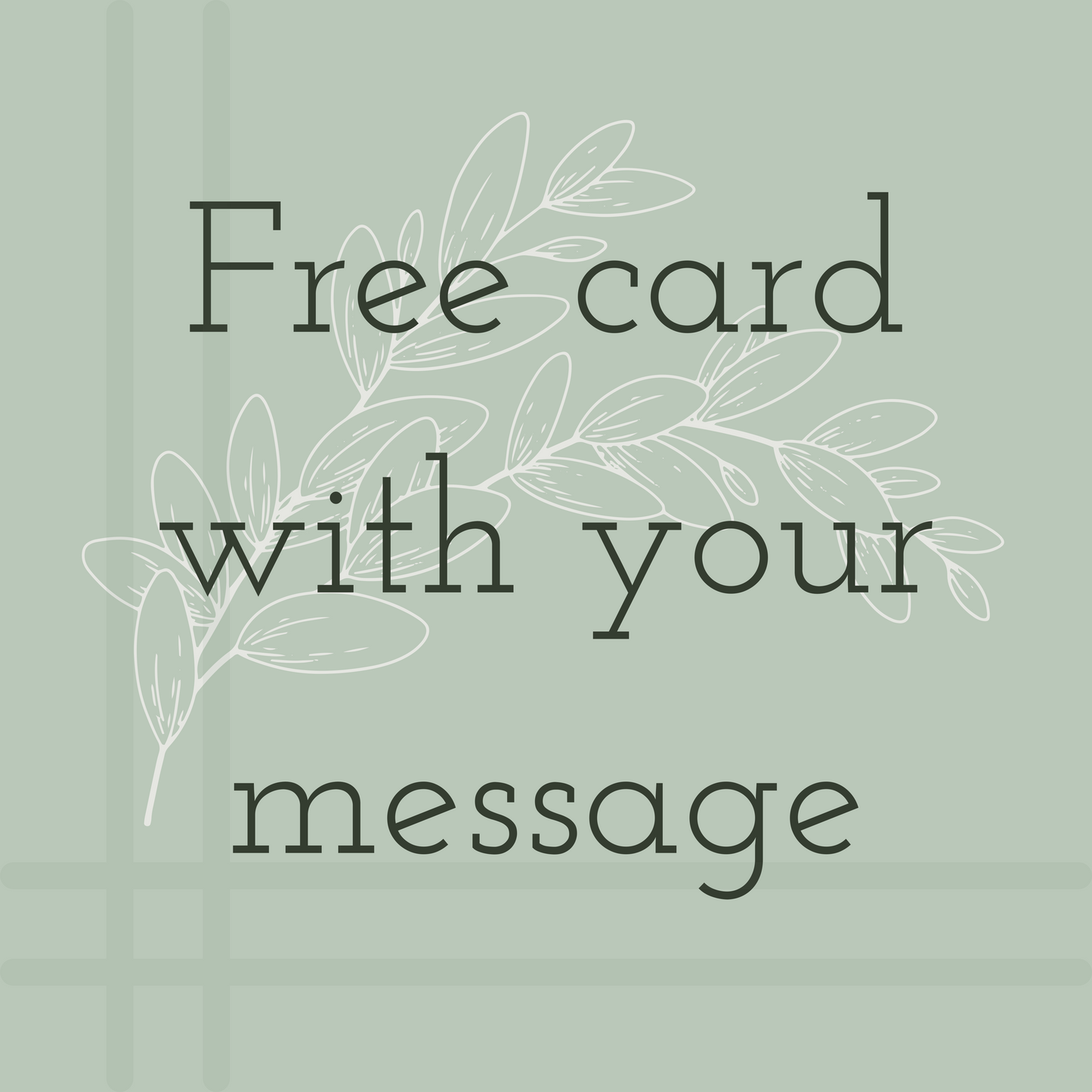 Gift Card and Message