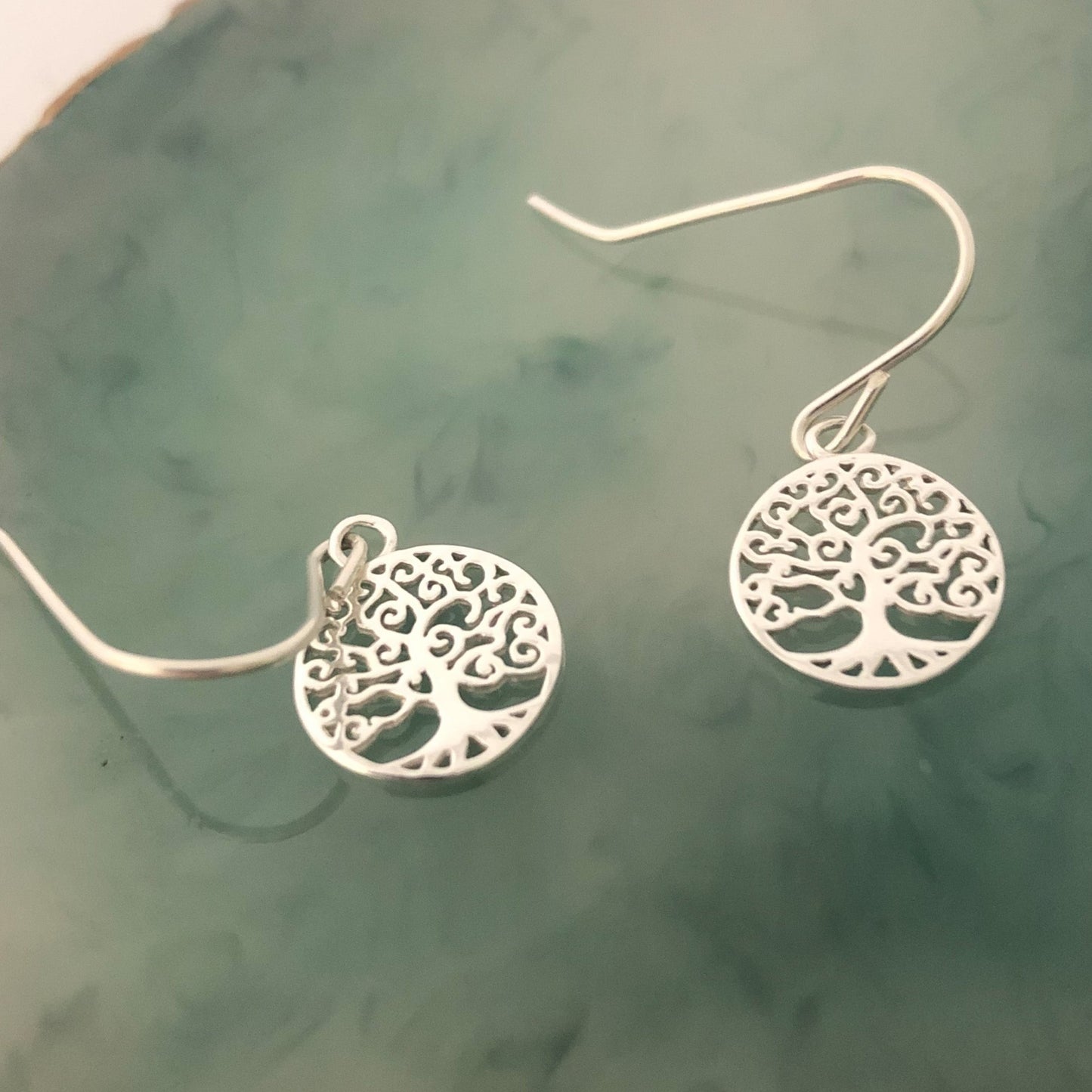 Tree Of Life Charm Earrings