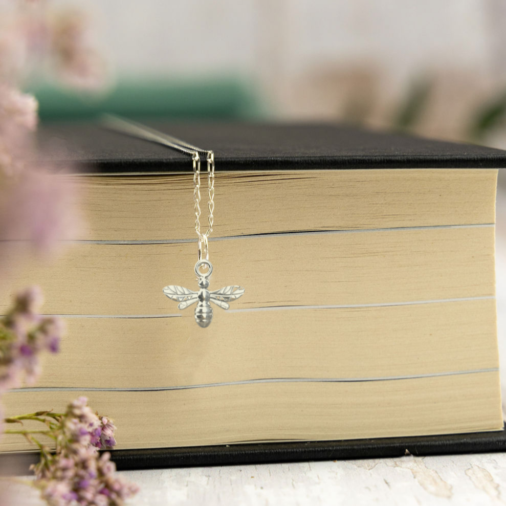 Bee Happy Charm Necklace