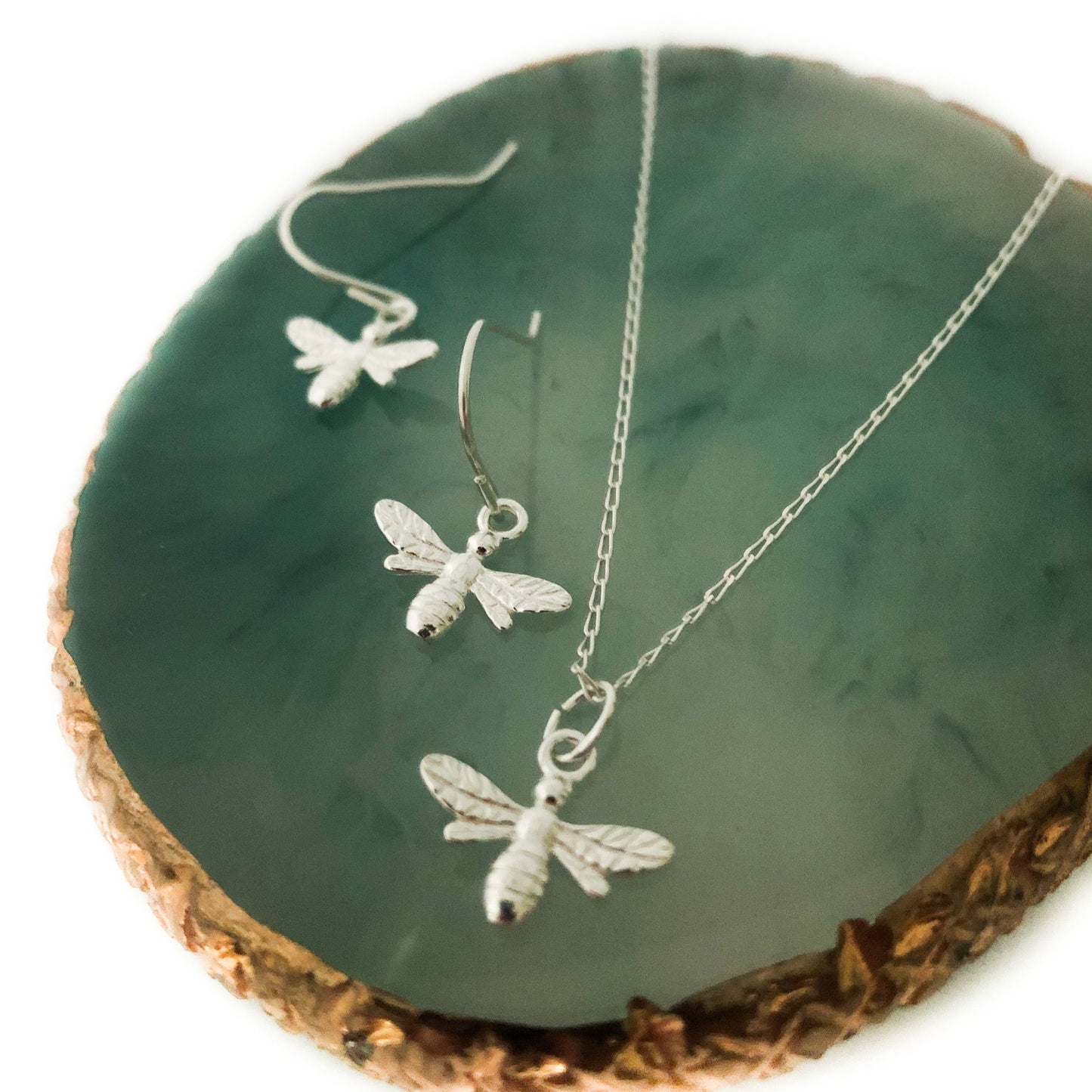 Bee Happy Drop Earrings