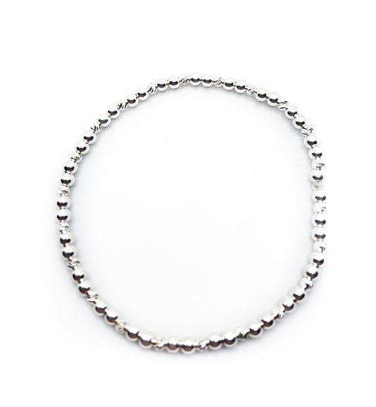 The Diamond Shine Stack Bracelet