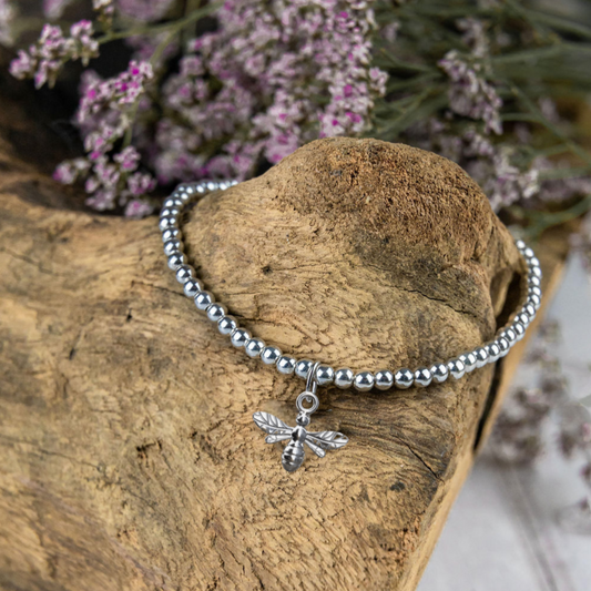 Bee Happy Charm Bracelet