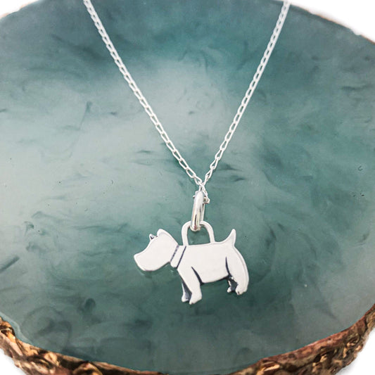 Scottie Dog Charm Necklace
