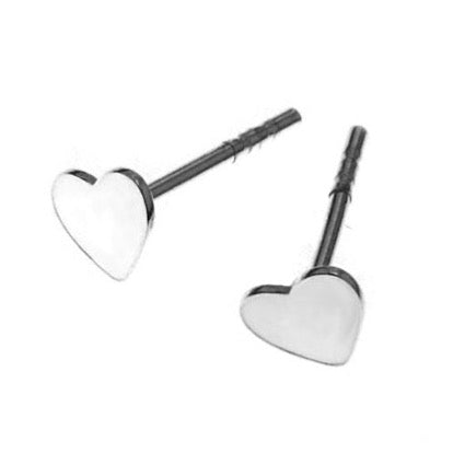 Heart Stud Earrings