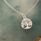 Tree Of Life Circle Charm Necklace